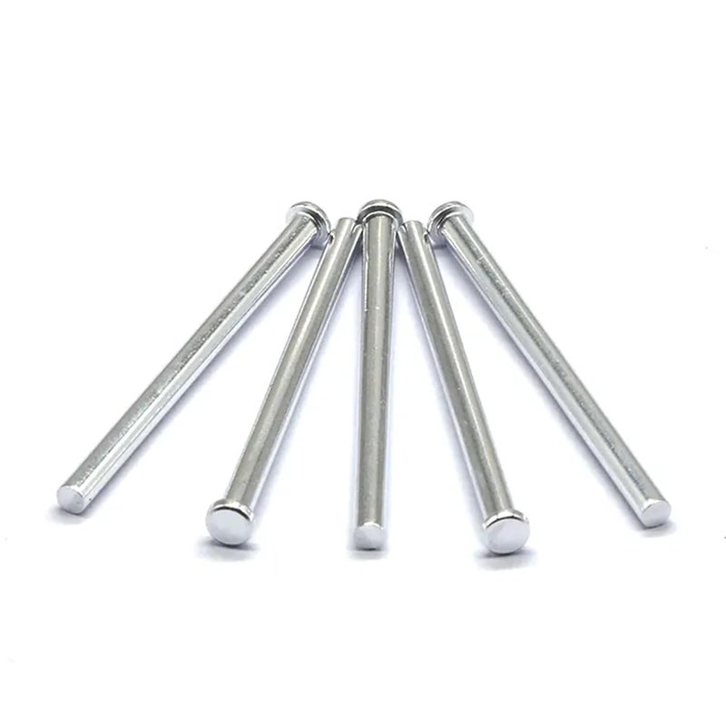 LESHOW 4 Pack 3.5 Inch Stainless Steel Silver Door Hinge Pins - Heavy Duty Interior Door Security Replacement Hardware, Anti-Rust Anti-Theft Hinge Repair Kit - Image 3